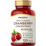 Tranebær konsentrat med Vitamin-C og hibiskus. Naturlig støtte for urinveiene, immunforsvaret og mer