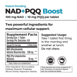 NAD+PQQ boost. Energi • Hukommelse • Lang levetid • Mitokondriestøtte - Bilde 2