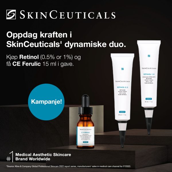 Kampanje: Retinol 0,5 % (30 ml)  + CE Ferulic (15 ml) i gave - Bilde 1