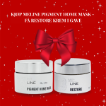 MeLine 02 Pigment Home Mask Kampanje  - Få restore krem i gave